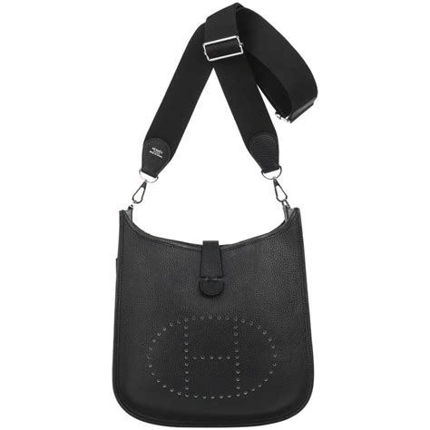 hermes evelyne iii 29 black|hermes evelyne shoulder bag.